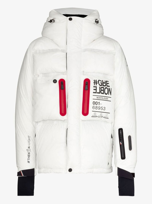 White Monteleger Padded Jacket