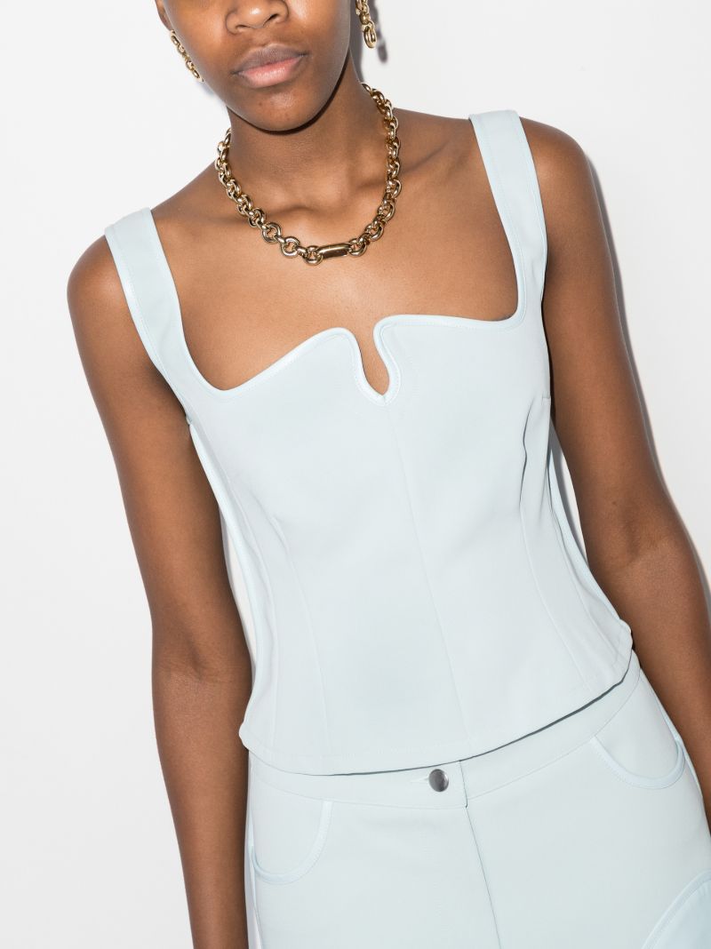 Diamond Bustier Top