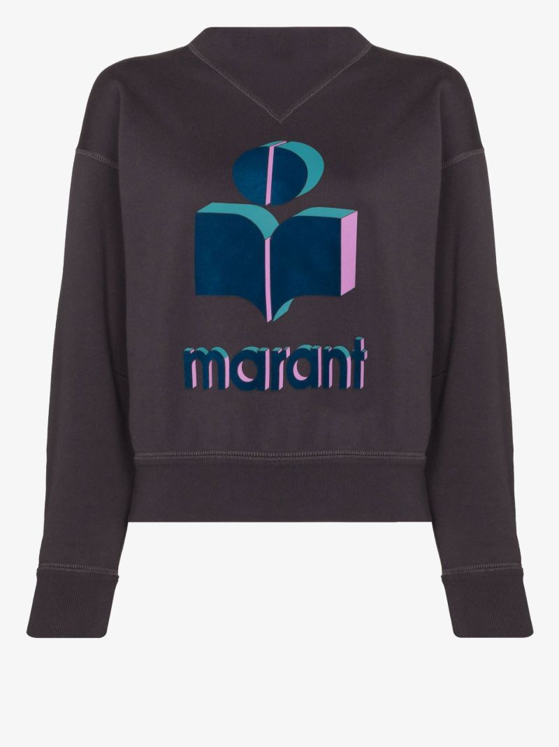 Moby Logo Cotton Sweatshirt