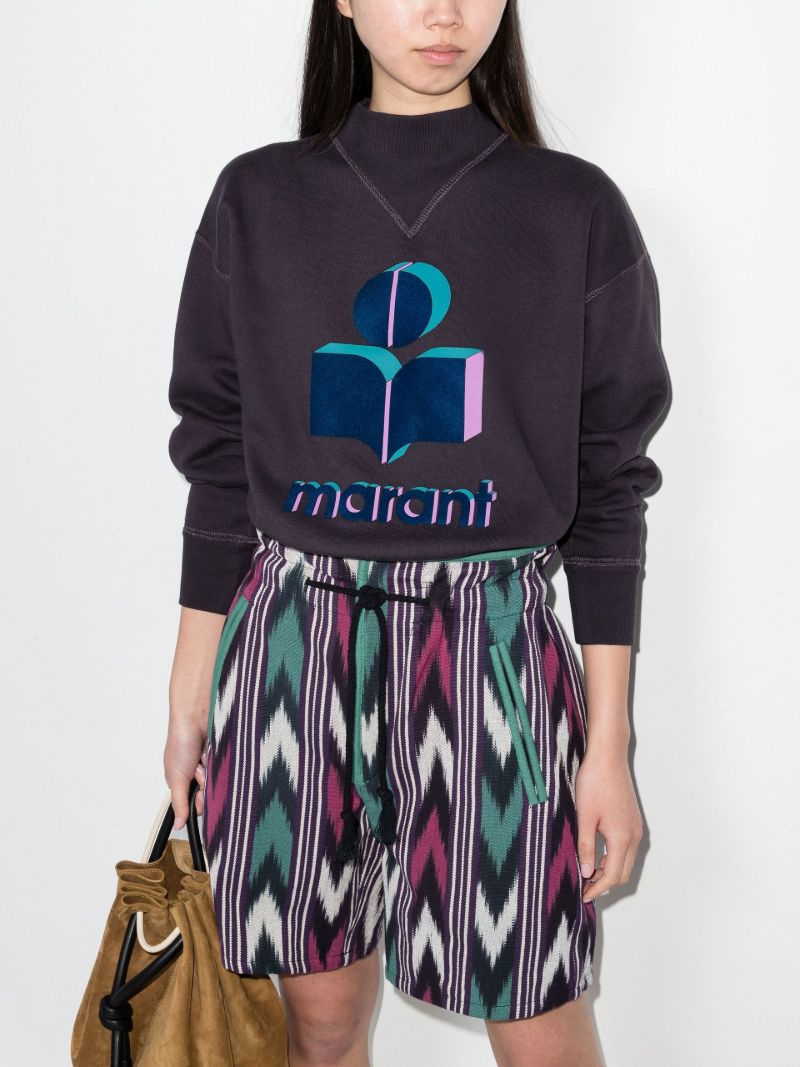Moby Logo Cotton Sweatshirt