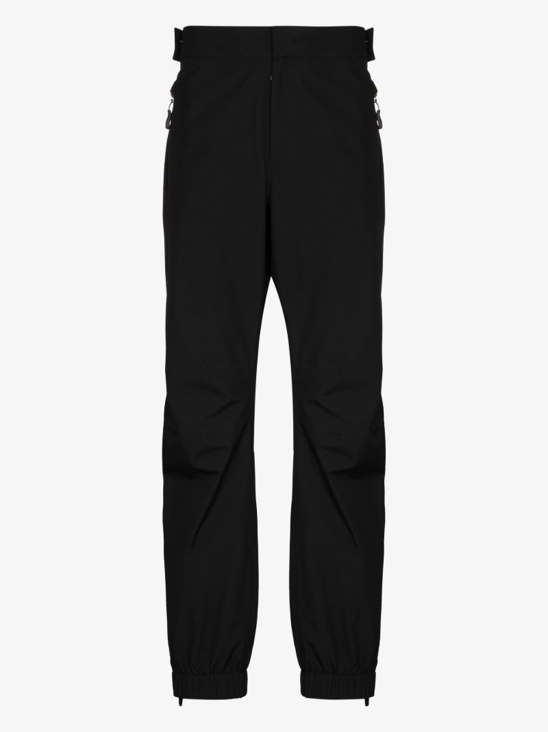 Black Gore-tex Straight Leg Trousers