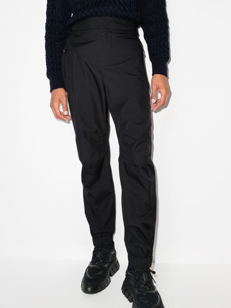 Black Gore-tex Straight Leg Trousers
