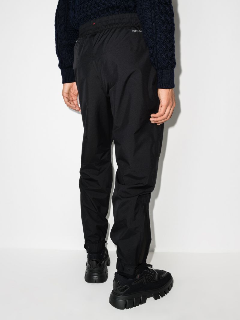 Black Gore-tex Straight Leg Trousers