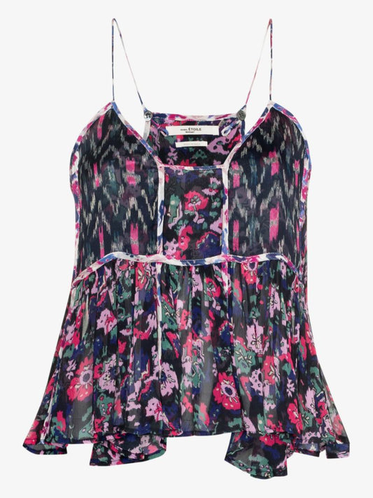 Rhetta Floral Print Camisole Top