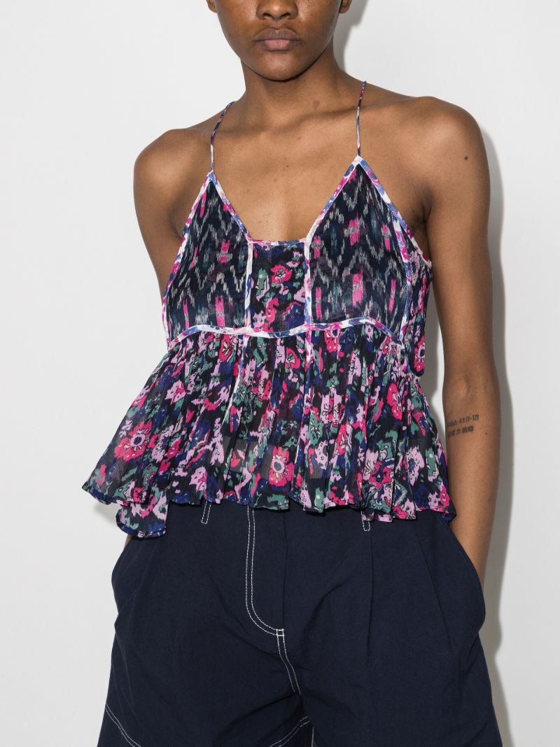 Rhetta Floral Print Camisole Top
