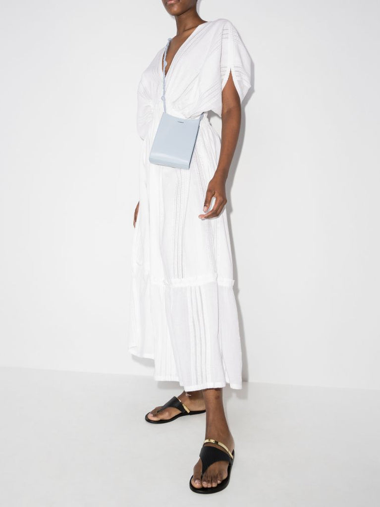 Abira V-neck Cotton Dress