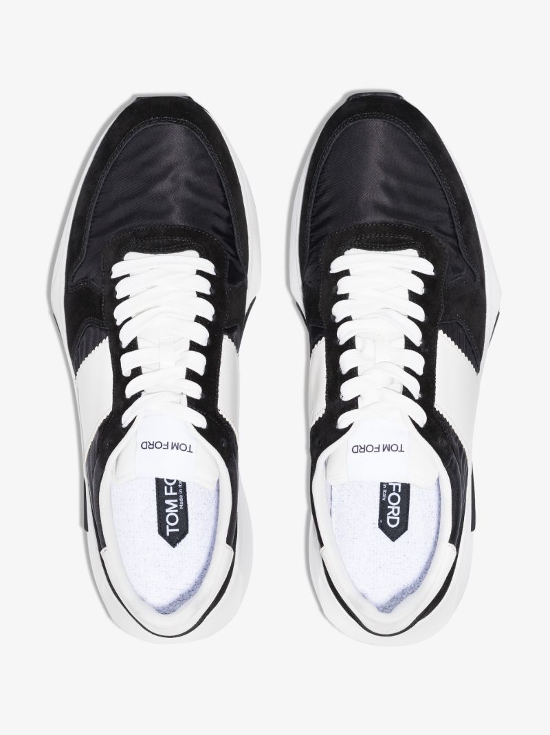 Black Jagga Suede Sneakers