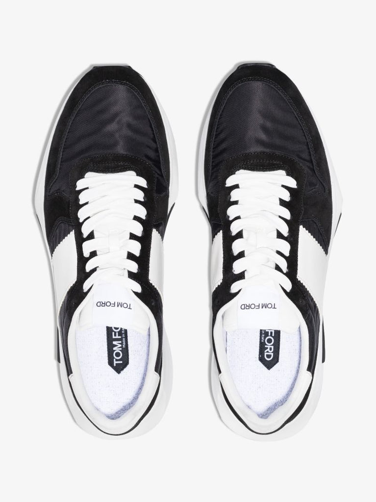 Black Jagga Suede Sneakers