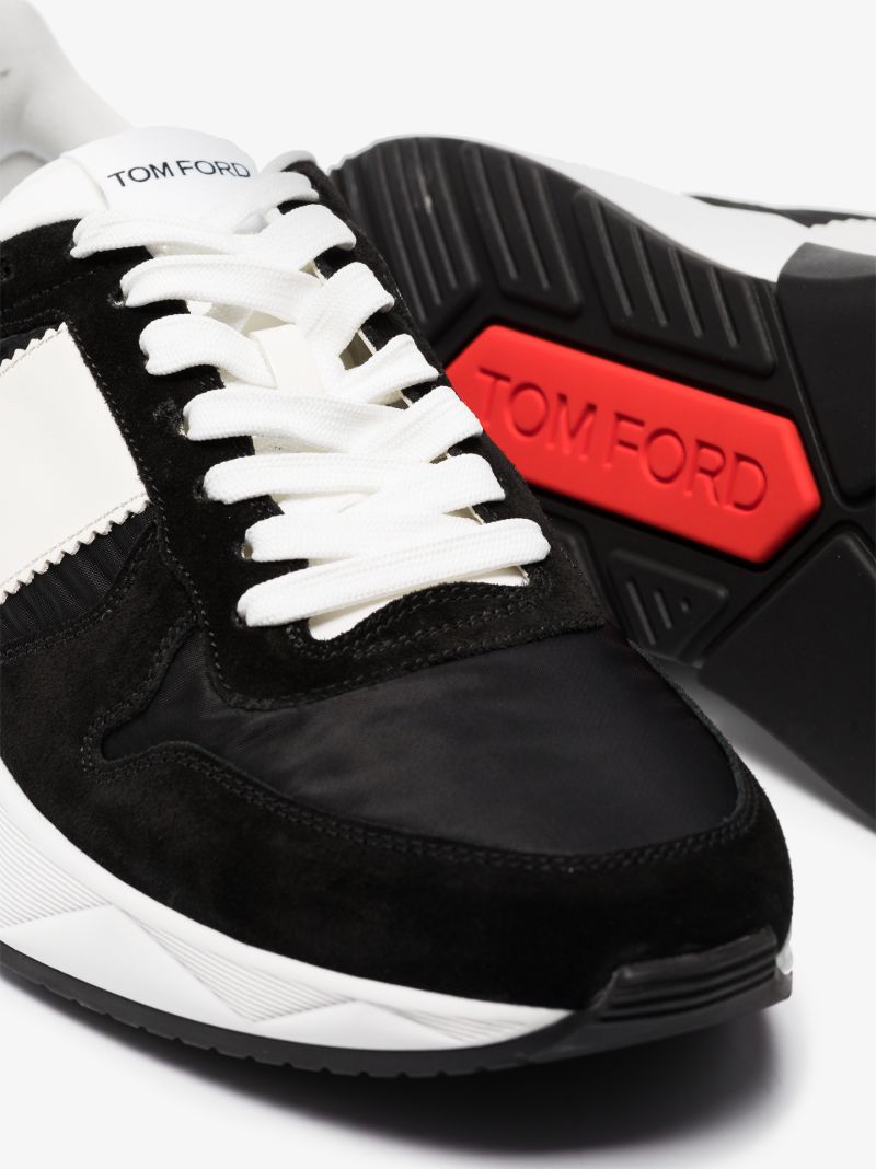 Black Jagga Suede Sneakers