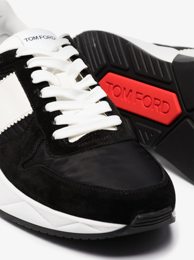 Black Jagga Suede Sneakers