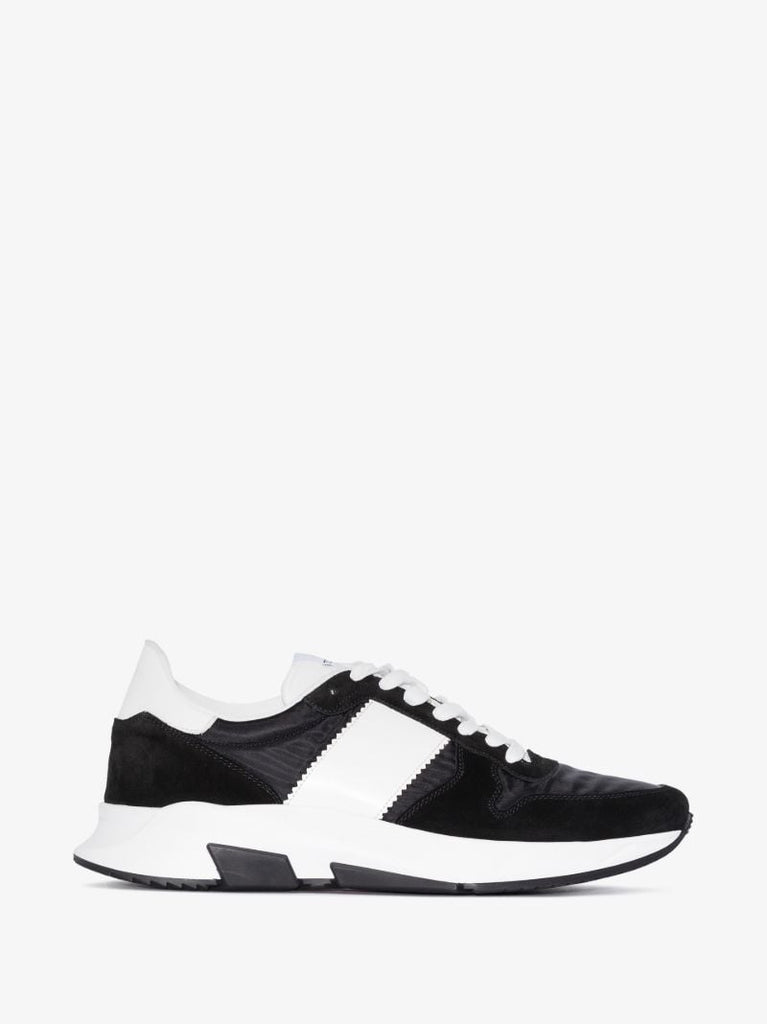 Black Jagga Suede Sneakers