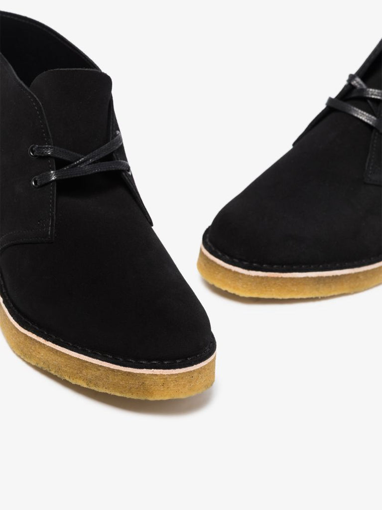 Black 221 Suede Desert Boots