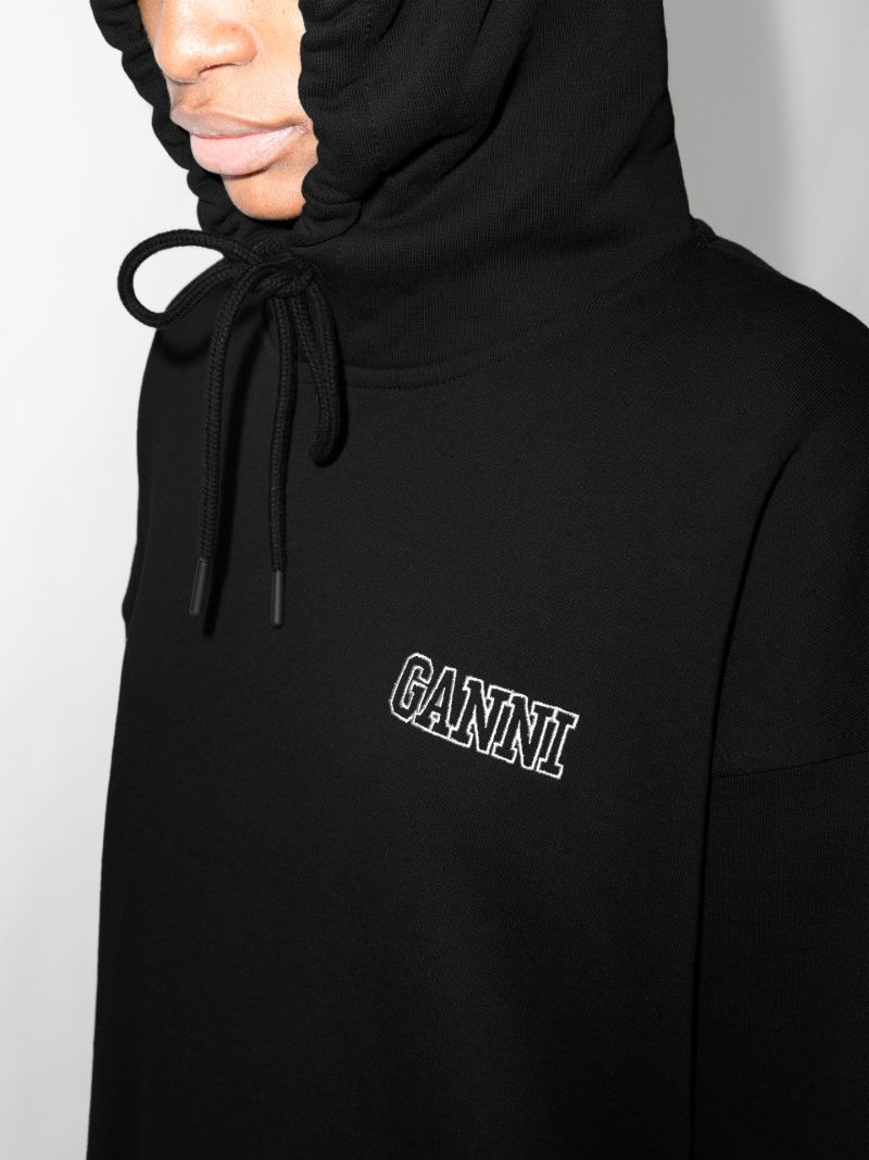 Black Software Isoli Cotton Hoodie