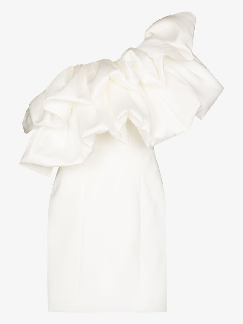 Finley Ruffled Shoulder Mini Dress