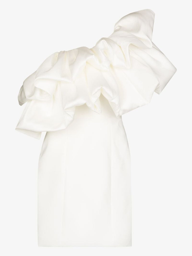 Finley Ruffled Shoulder Mini Dress