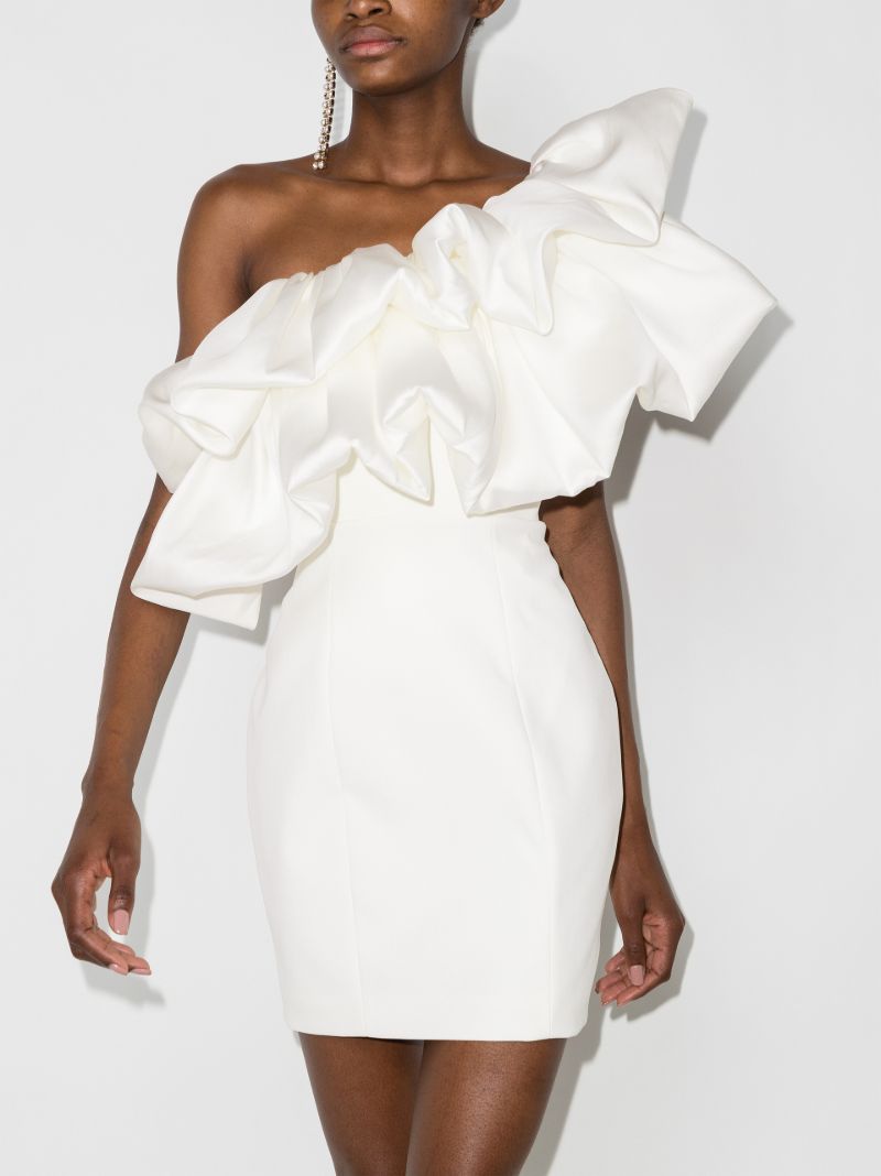 Finley Ruffled Shoulder Mini Dress