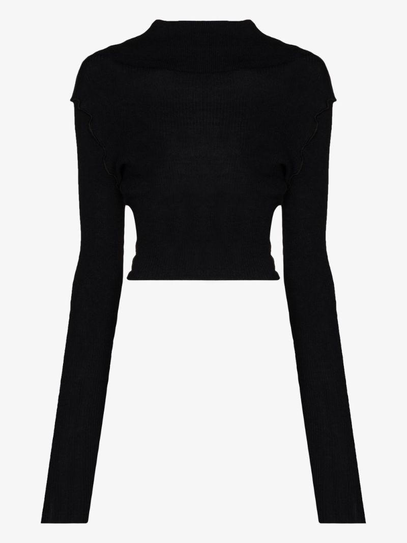 Exposed Seam Transformable Sweater