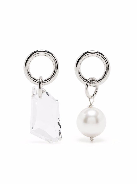 Silver-tone Laura Drop Earrings