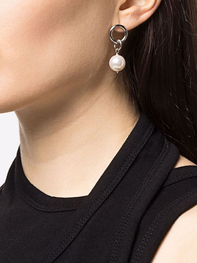 Silver-tone Laura Drop Earrings