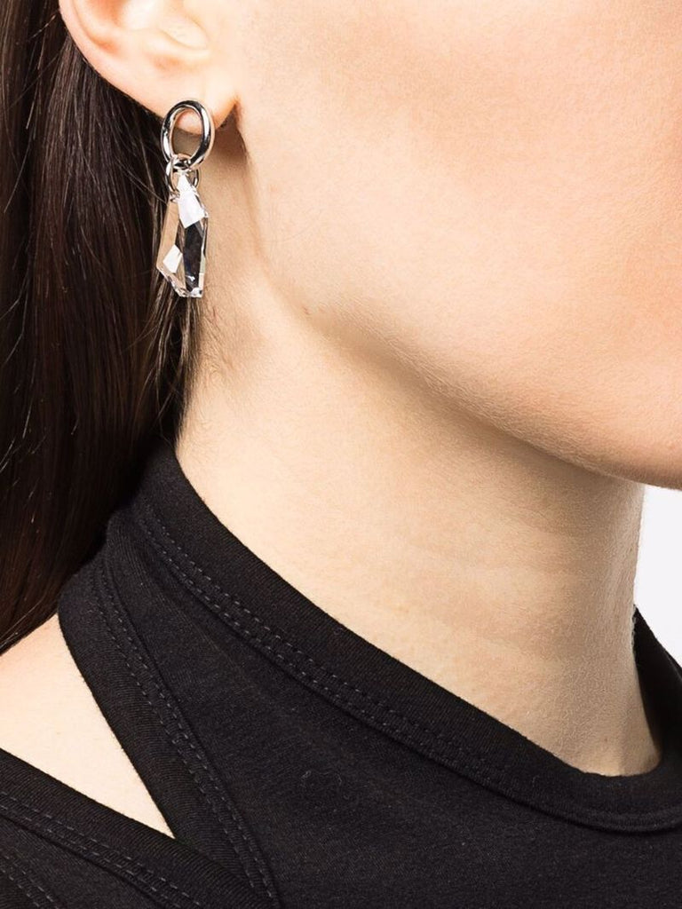 Silver-tone Laura Drop Earrings