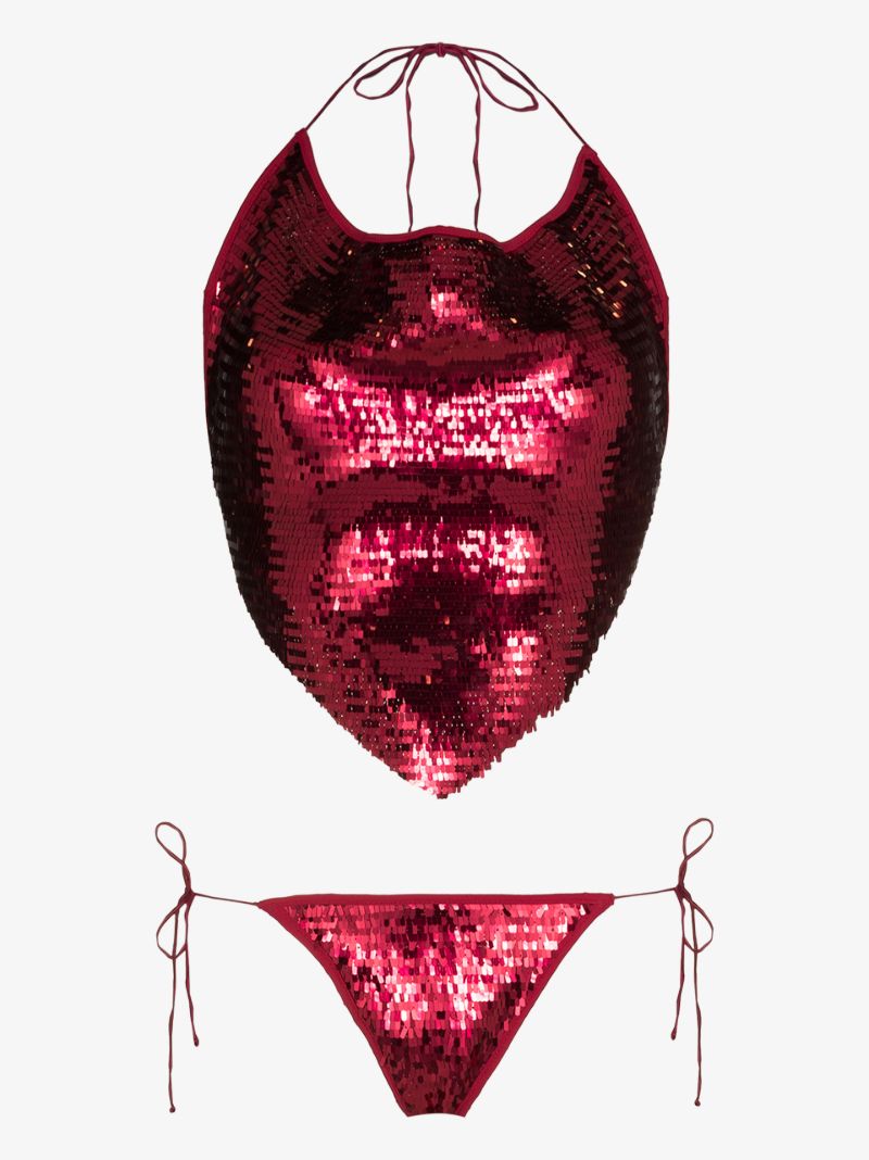 Sequin Bandana Bikini