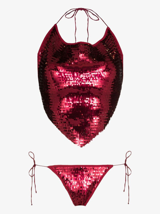 Sequin Bandana Bikini