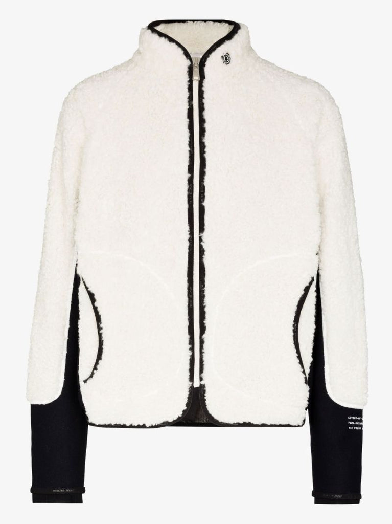 7 Moncler Fragment Wool Zip-up Sweater