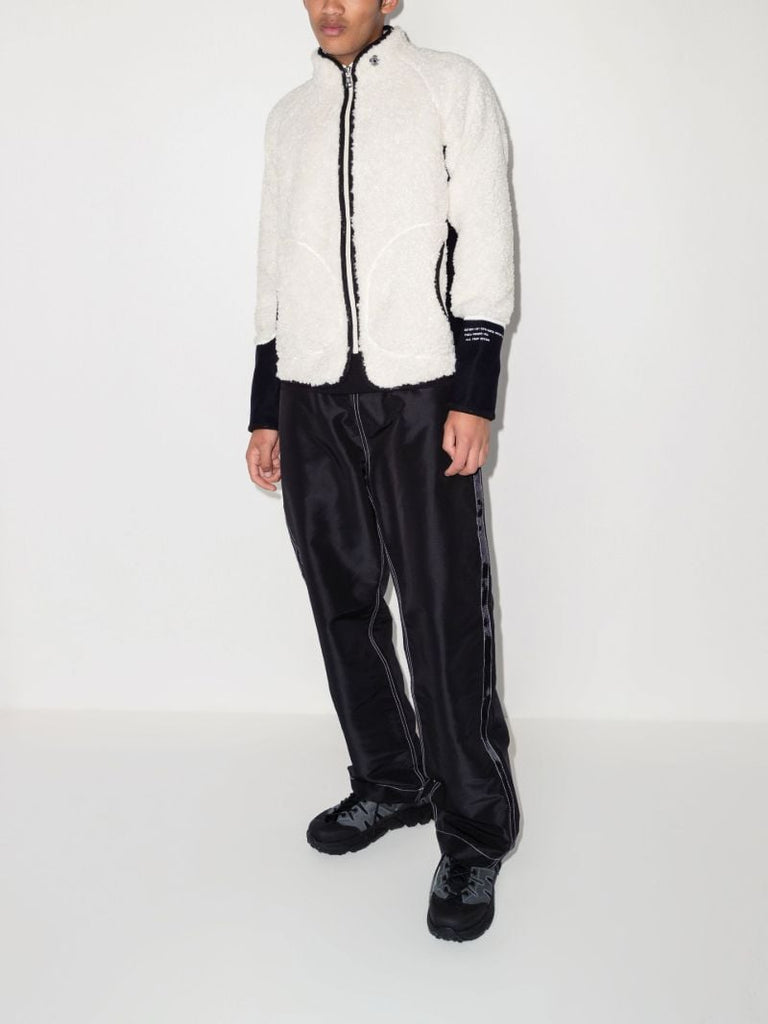 7 Moncler Fragment Wool Zip-up Sweater