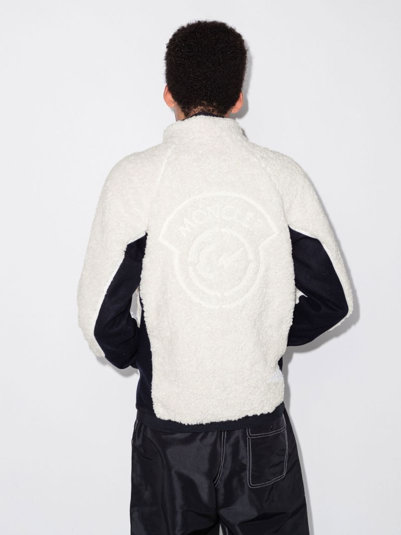 7 Moncler Fragment Wool Zip-up Sweater