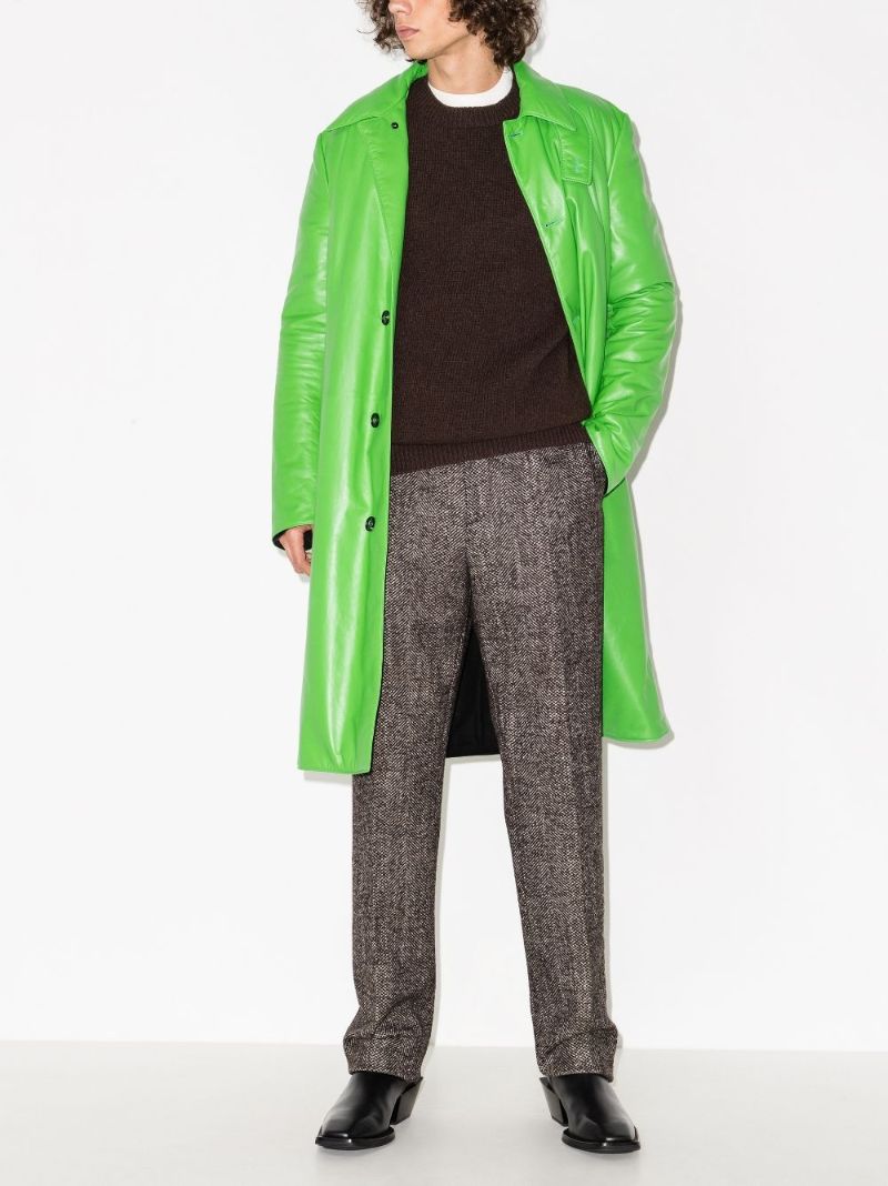 Donegal Chevron Tailored Trousers