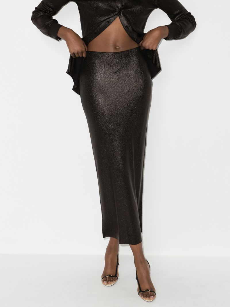 High Waist Midi Skirt