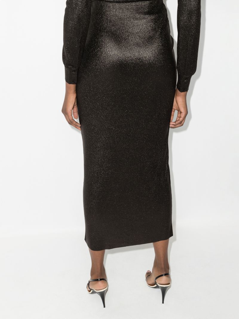 High Waist Midi Skirt