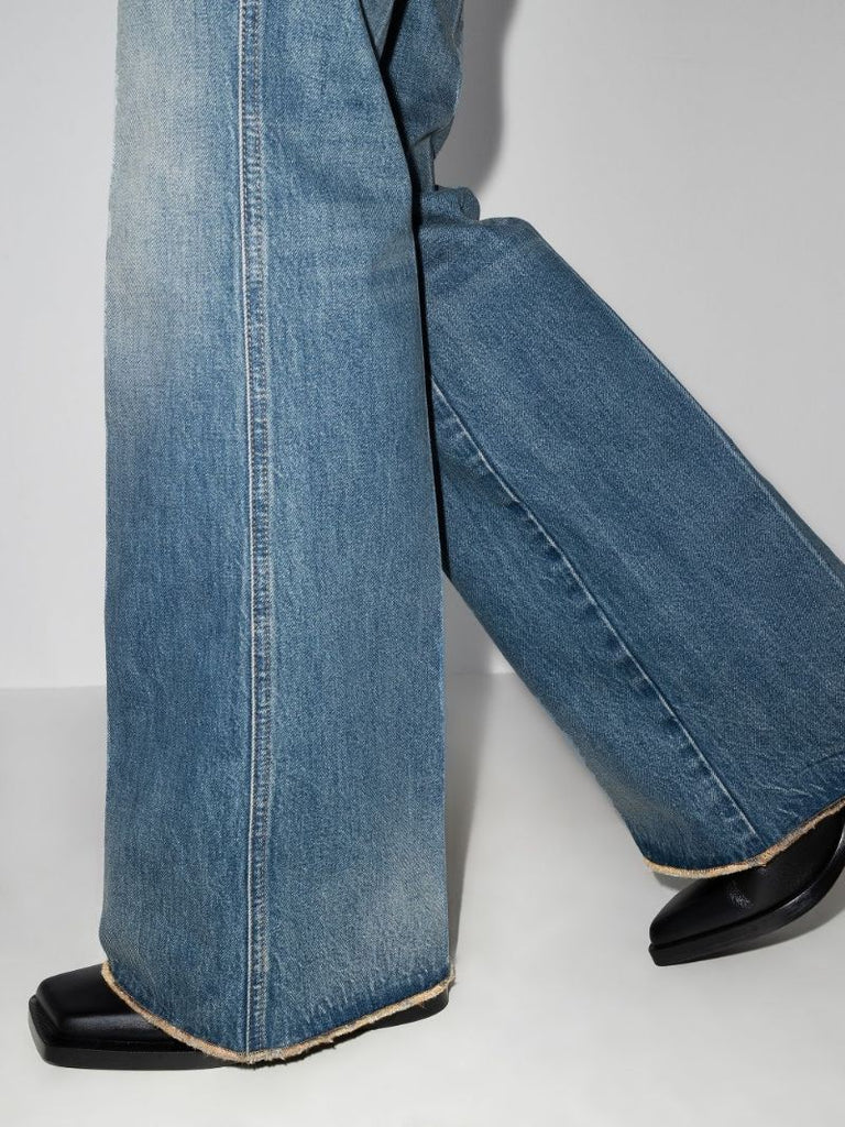 Flared Wide Leg Jeans