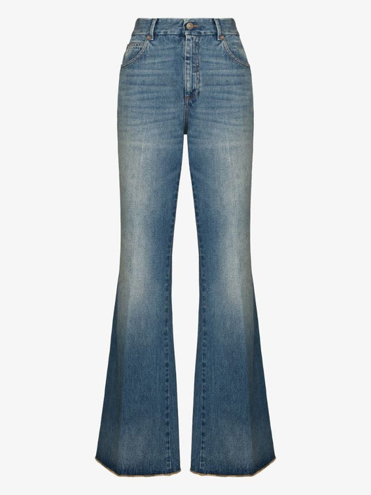 Flared Wide Leg Jeans