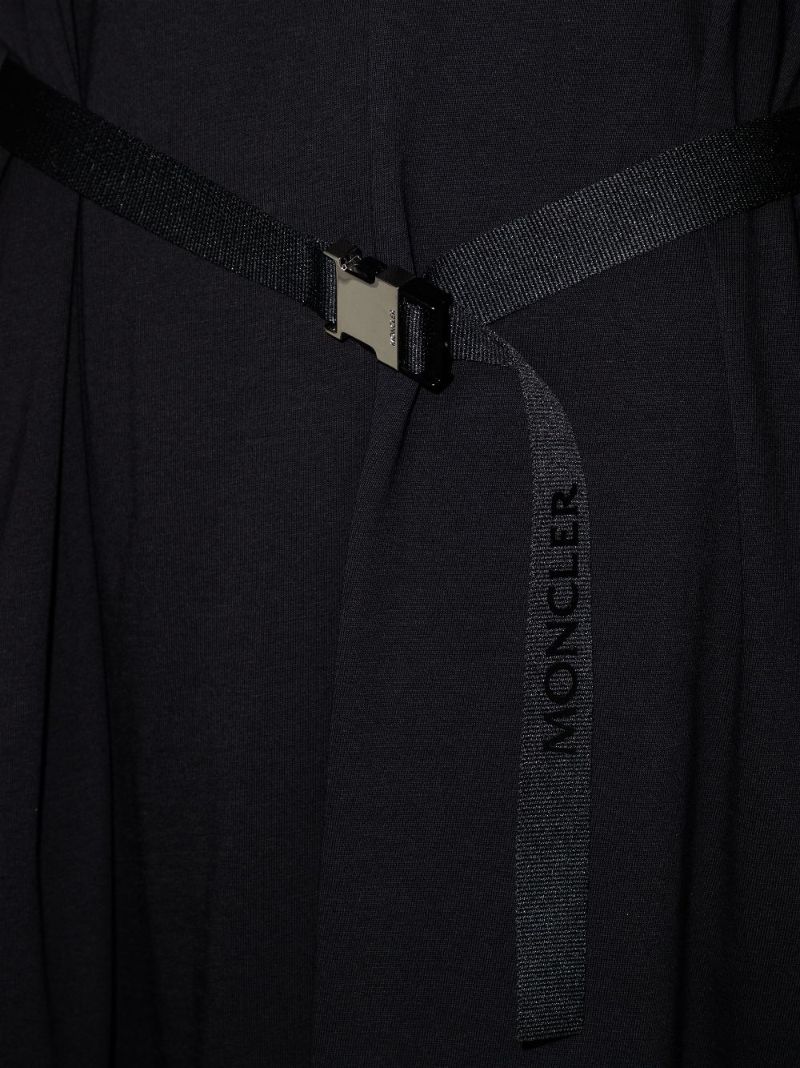 Belted T-shirt Dress