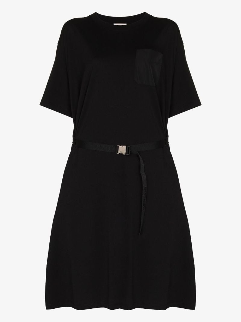 Belted T-shirt Dress