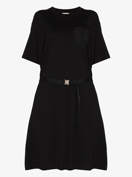 Belted T-shirt Dress