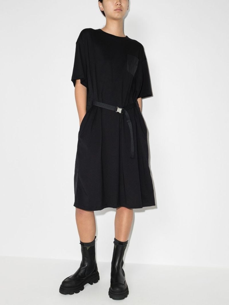 Belted T-shirt Dress