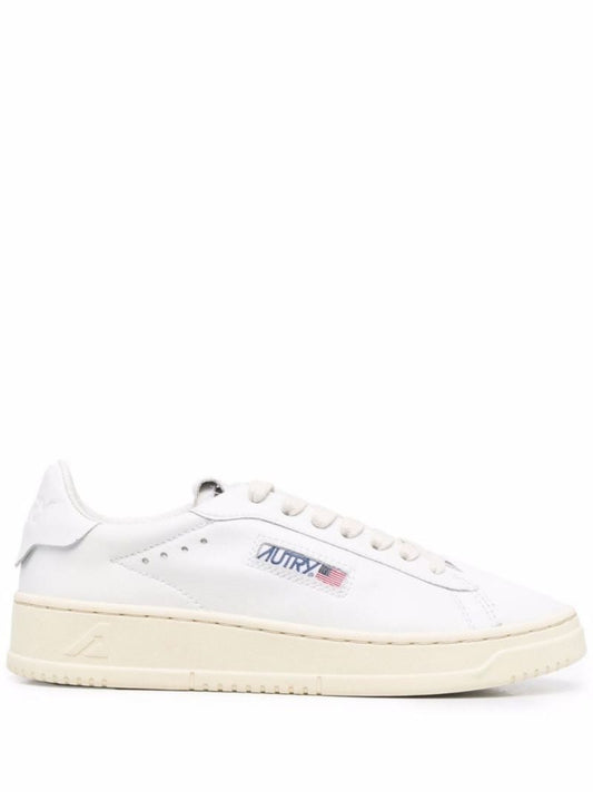 White Dallas Leather Sneakers