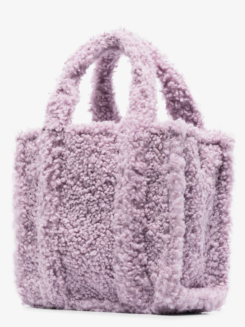 Purple the Teddy Mini Tote Bag