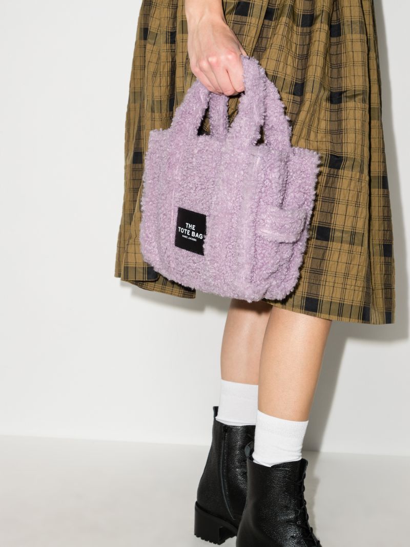 Purple the Teddy Mini Tote Bag