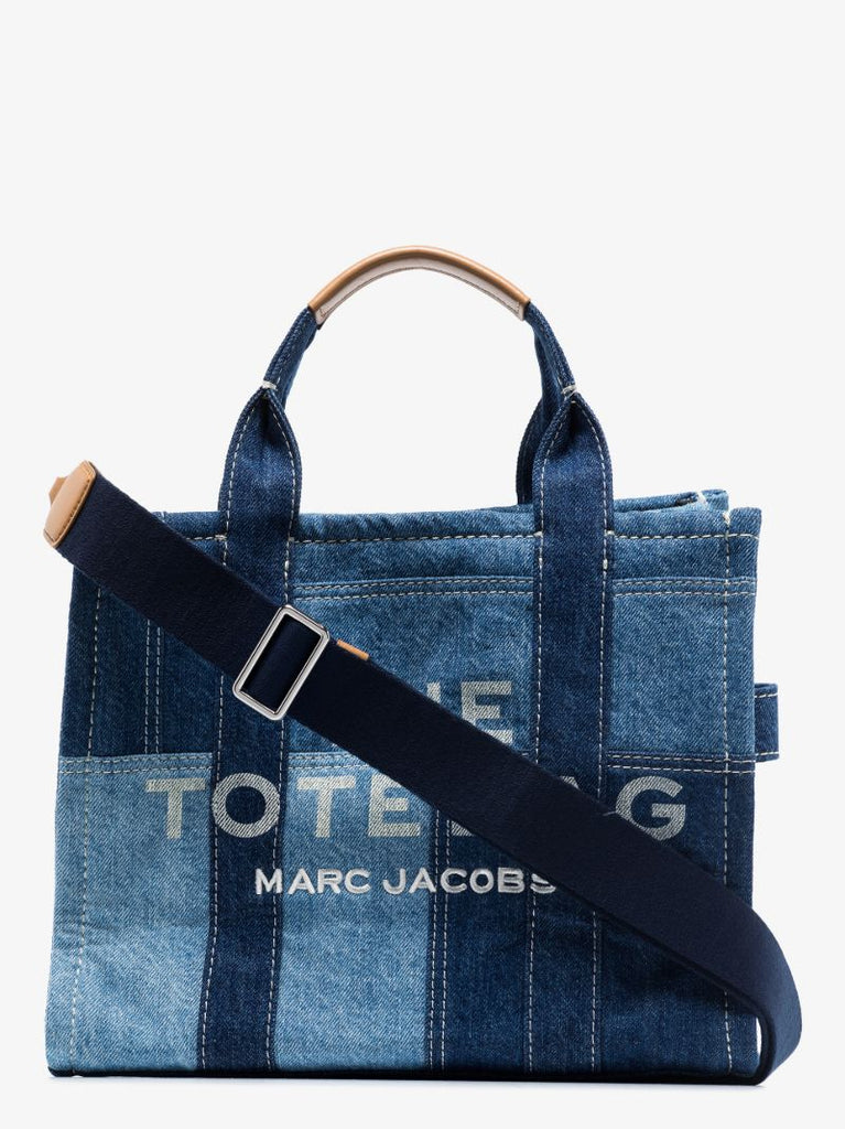 Blue the Small Traveler Denim Tote Bag