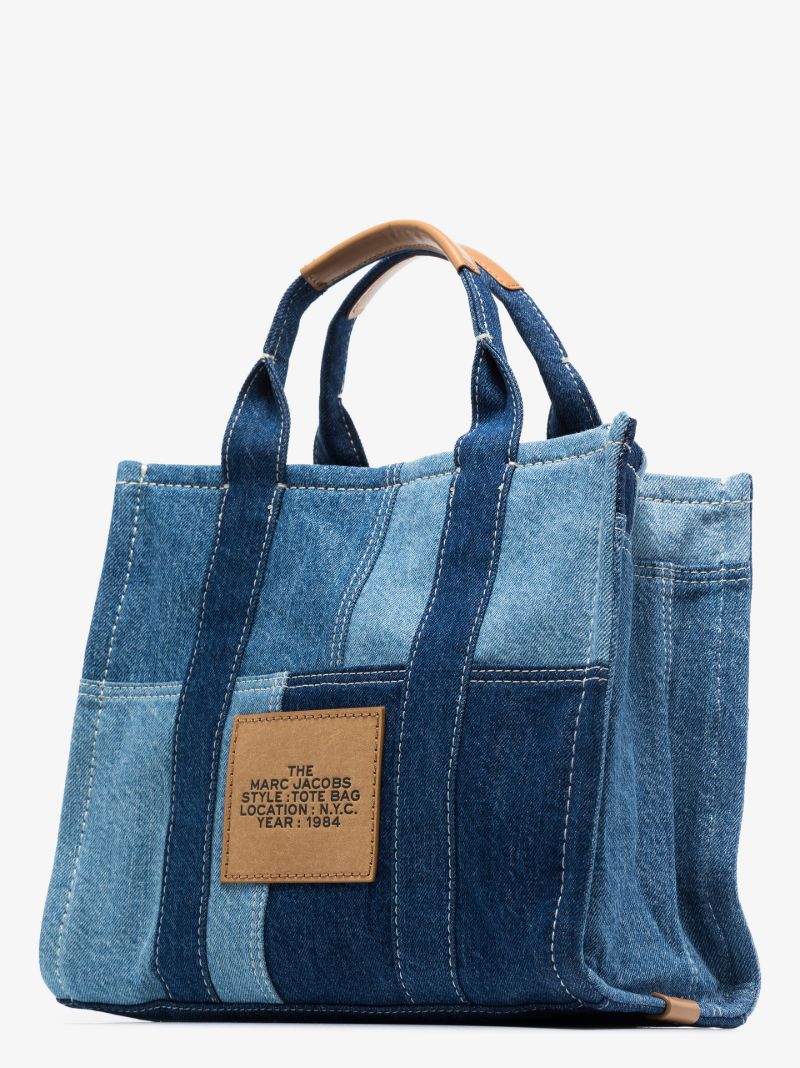 Blue the Small Traveler Denim Tote Bag