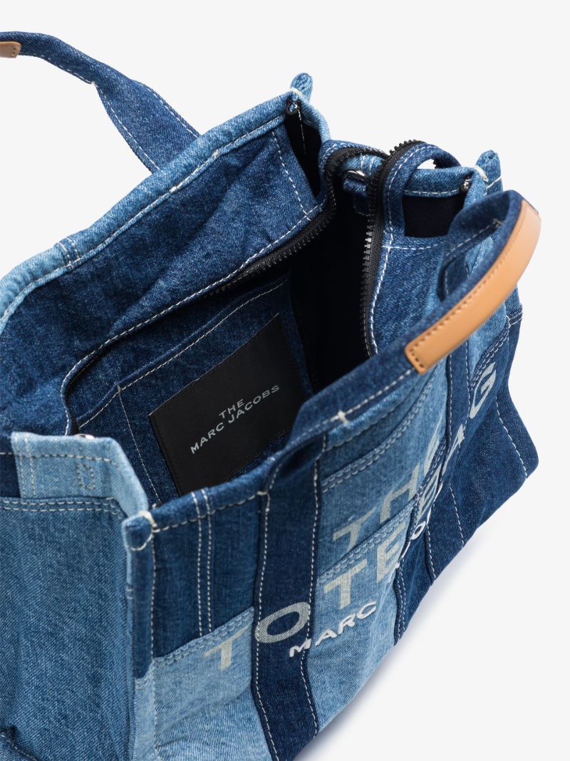 Blue the Small Traveler Denim Tote Bag