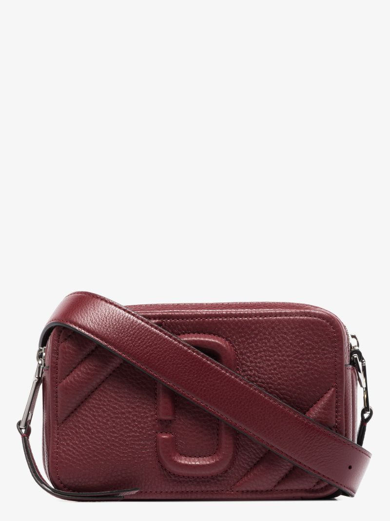 Red the Moto Shot 21 Leather Cross Body Bag