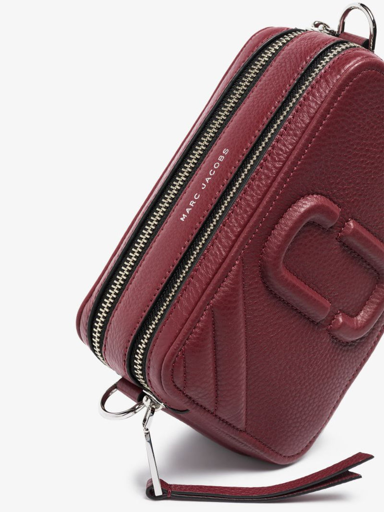Red the Moto Shot 21 Leather Cross Body Bag