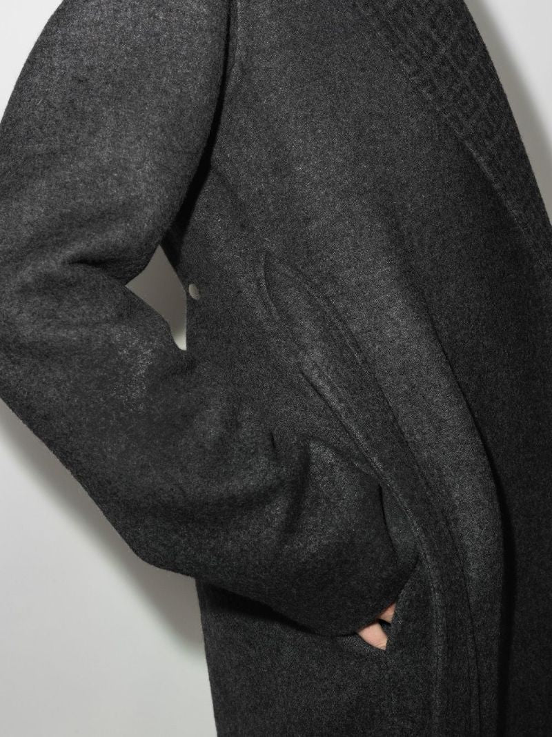 4g Monogram Wool Wrap Coat