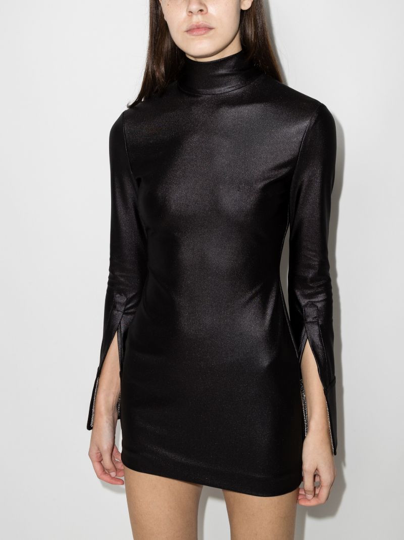 Crystal Cuff Mini Dress