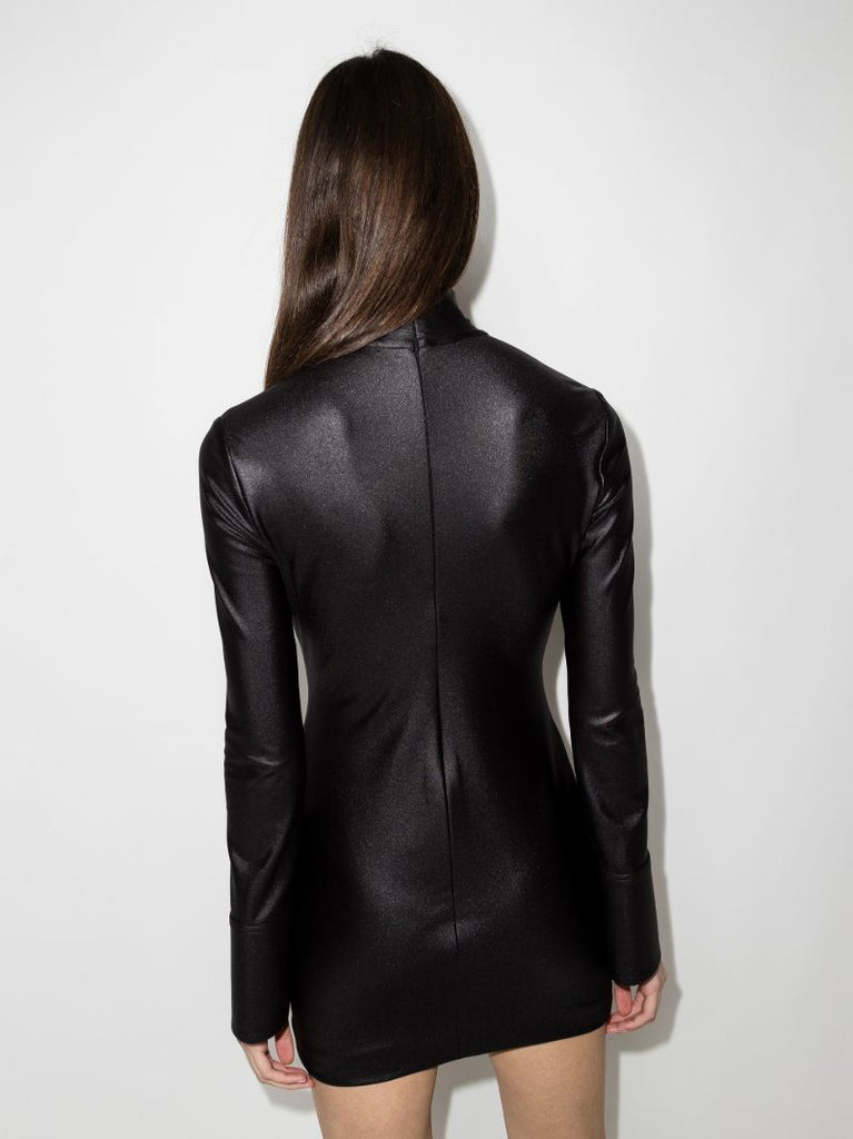 Crystal Cuff Mini Dress