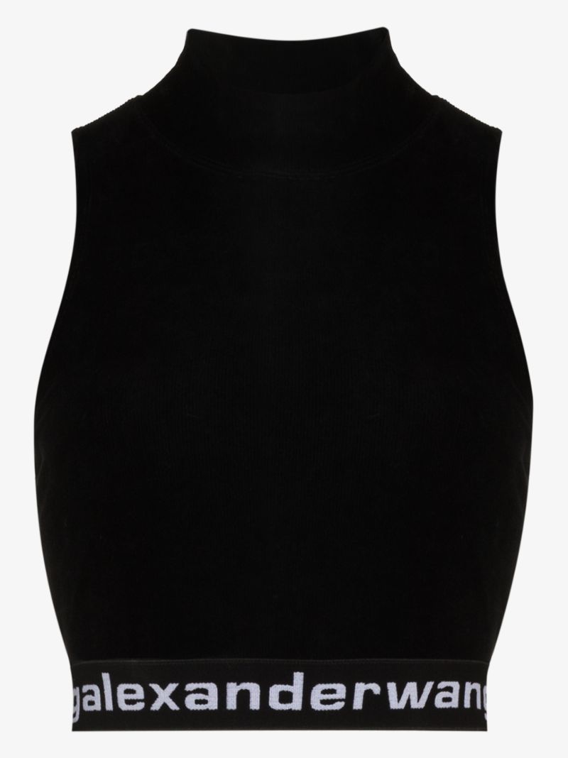 Cropped Logo Tank Top